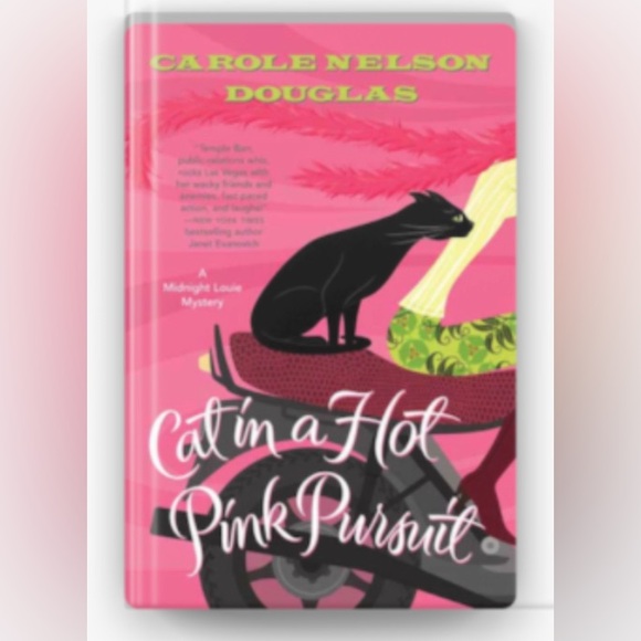 forge Other - 📚Book📚 Cat In A Hot Pink Pursuit - Carole Nelson Douglas paperback